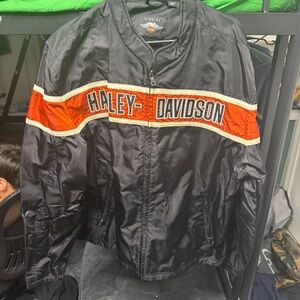 Harley-Davidson Black and Red Performance Jacket